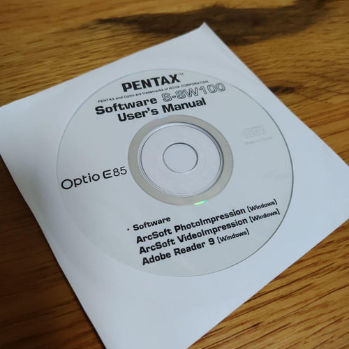 Pentax Compact Digital Cameras Optio E85