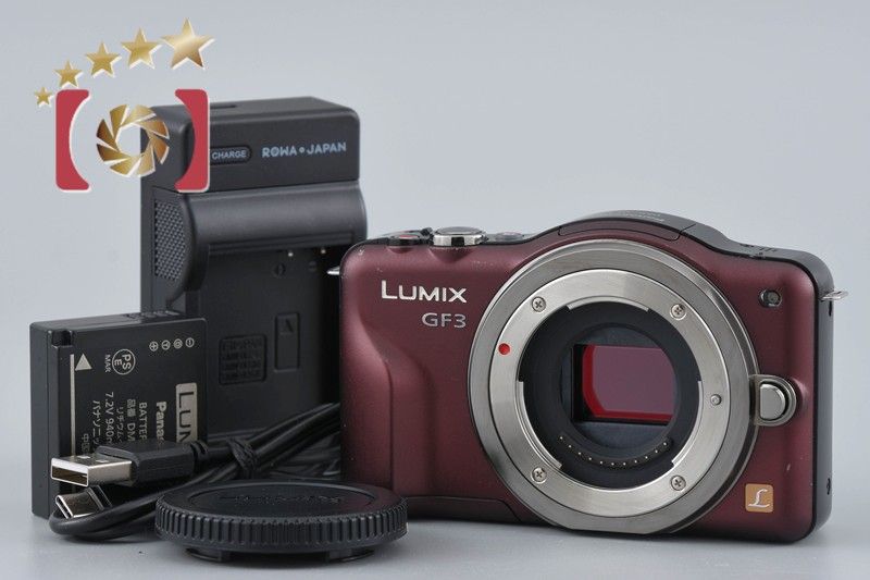 Panasonic Mirrorless Interchangeable Lips Lumix Dmc-Gf3