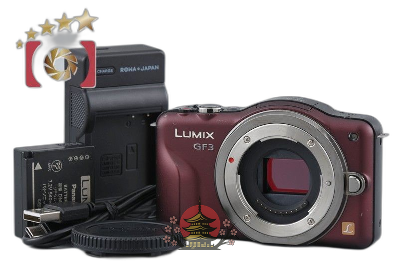 Panasonic Mirrorless Interchangeable Lips Lumix Dmc-Gf3