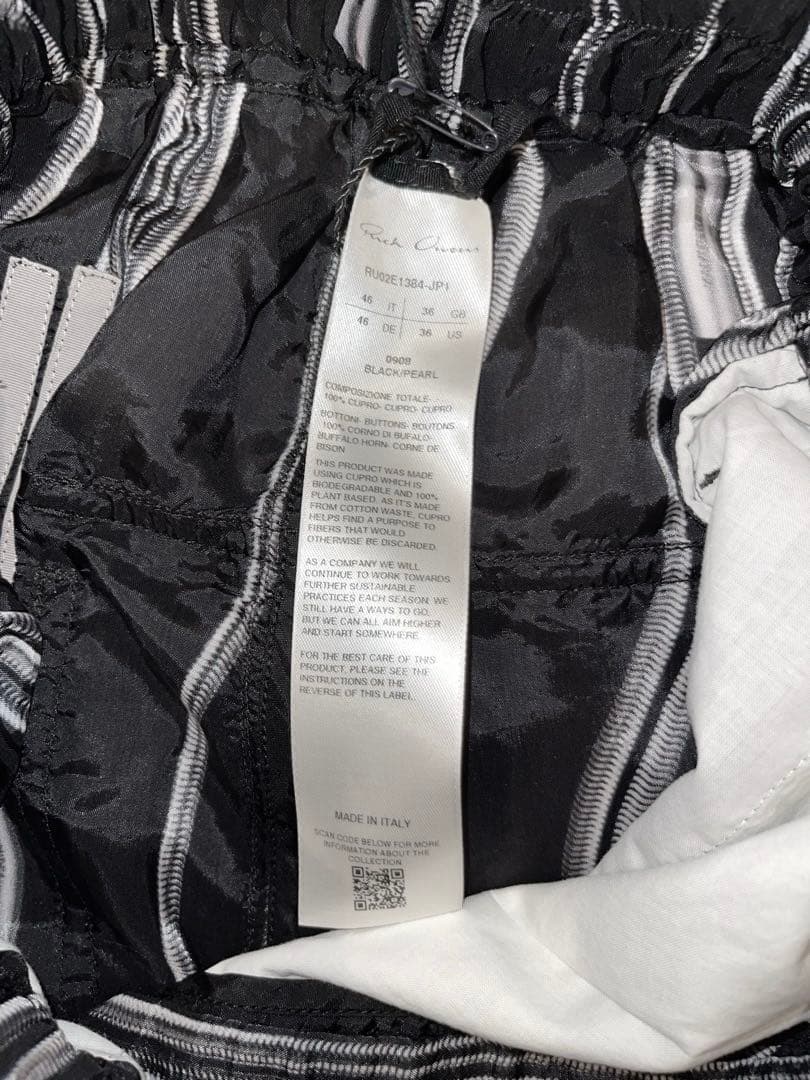 Rick Owens Shorts Bermuda S Pods Black/Pearl