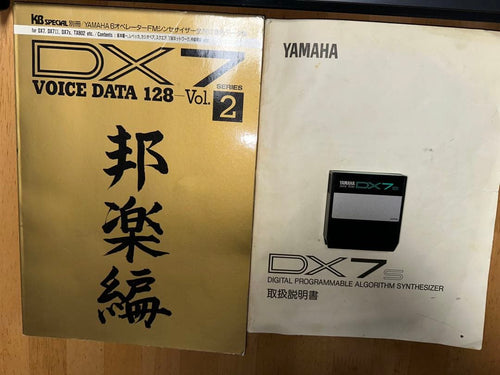 Analog Synthesizers Yamaha Dx7Ii S -D-Fd Data Rom