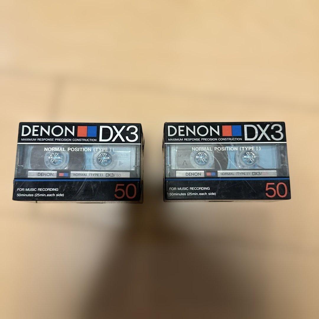 Denon Cassette Tapes Dx3 50 3P 2