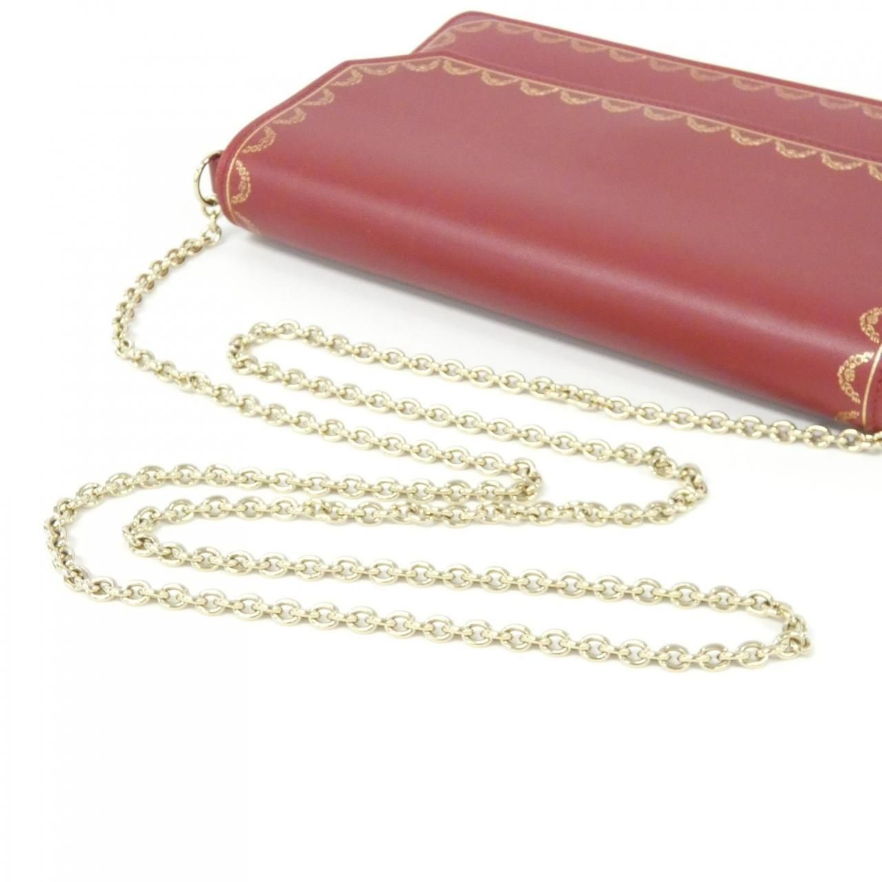 Cartier Others Guirlande De L1002220 Bordeaux( Gold(