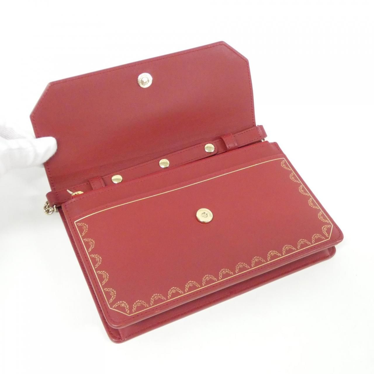 Cartier Others Guirlande De L1002220 Bordeaux( Gold(