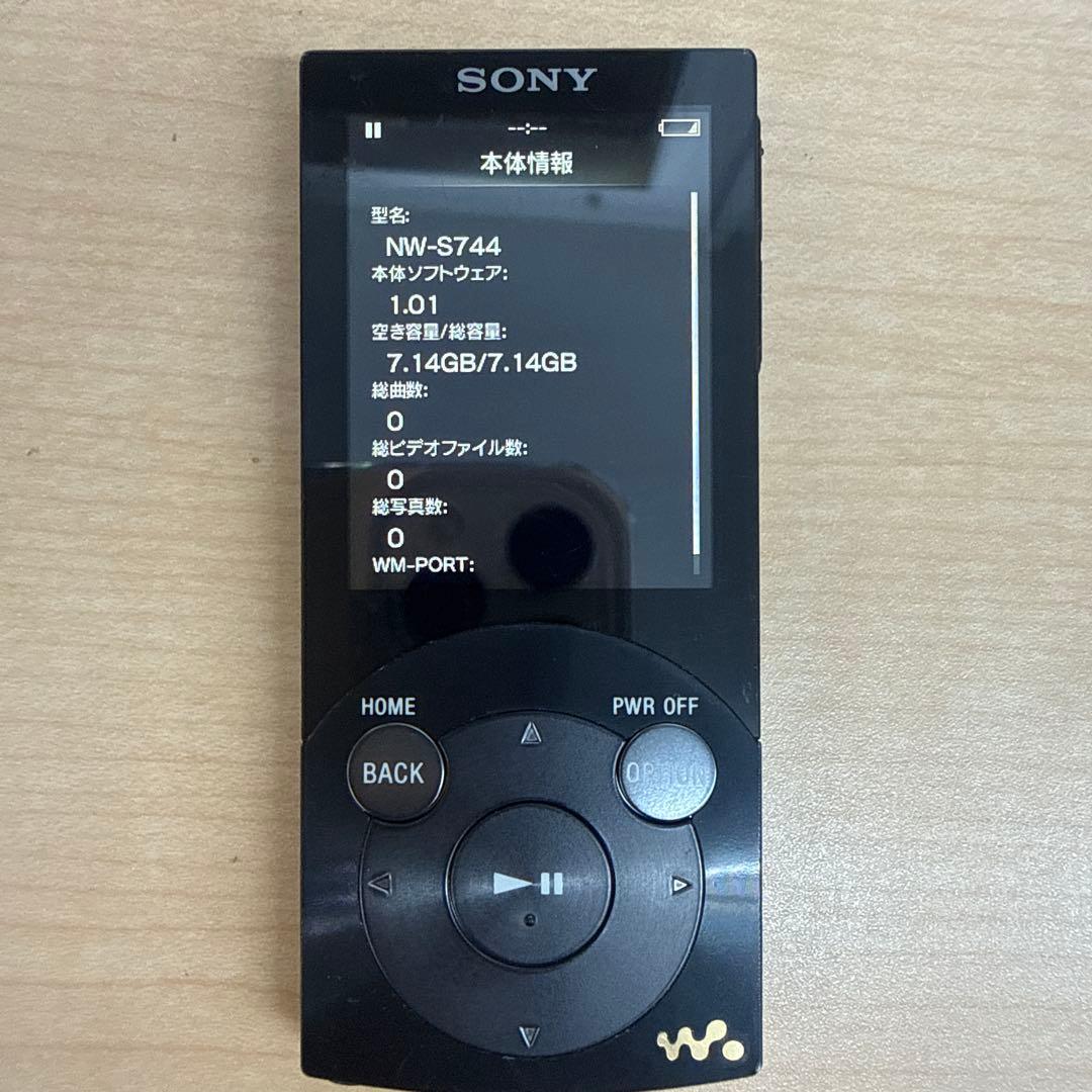 Sony Digital Audio Players Nw-S744 44
