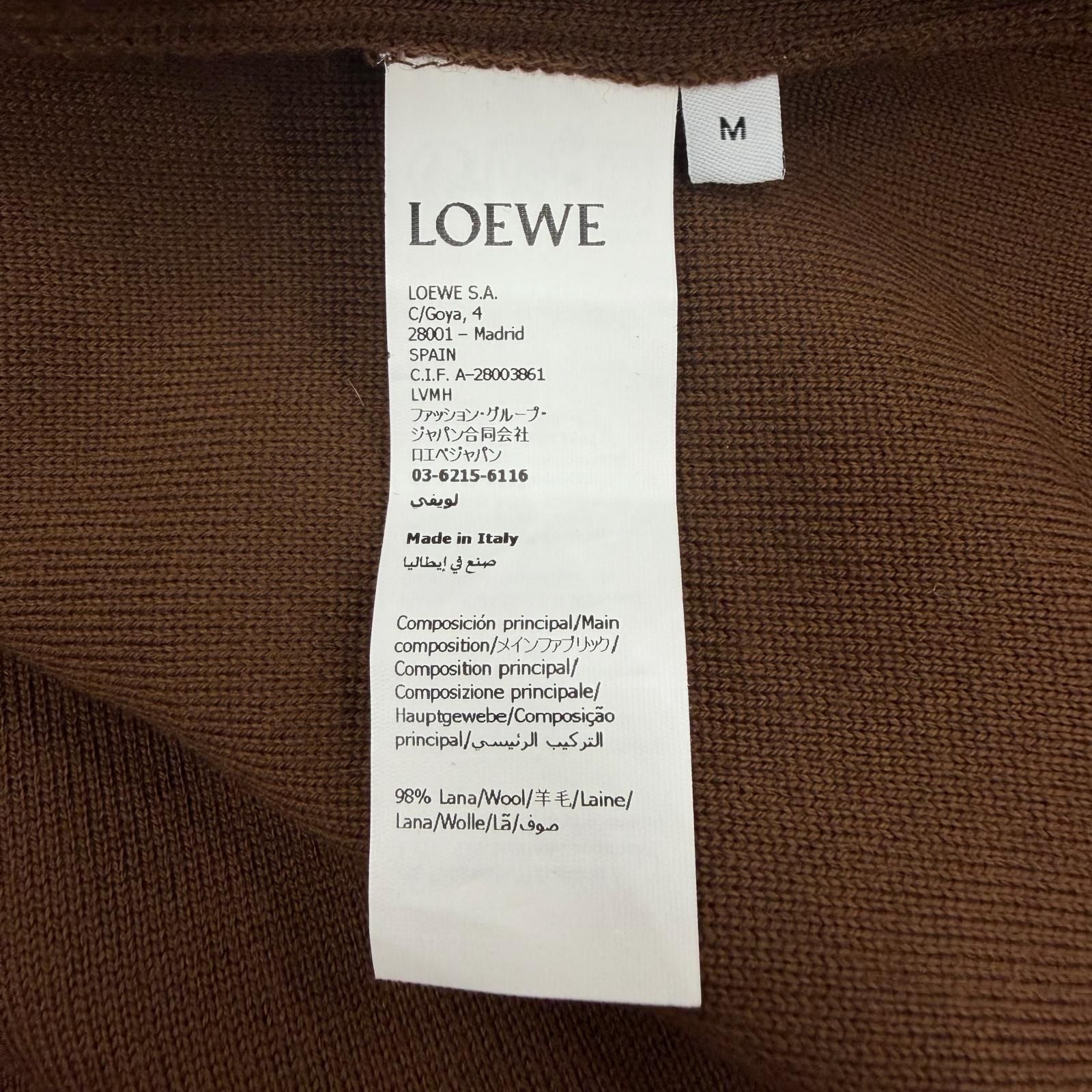 Loewe Hoodie H526Y16Kas 98% Zip M (Color)