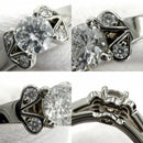 Cartier Ring 48 Pt950 0.31Ct 7.5 4.9G