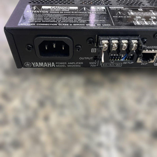 Power Amplifiers Yamaha Ma2030A