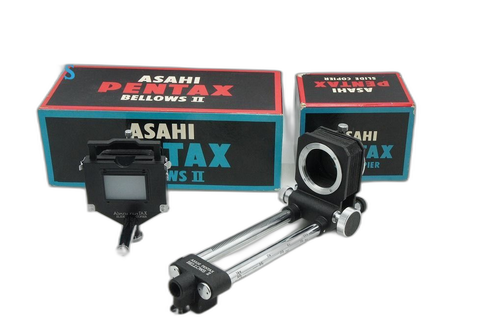 Pentax Large -Size Medium Format Camera (Film) Asahi Bellows Ii With