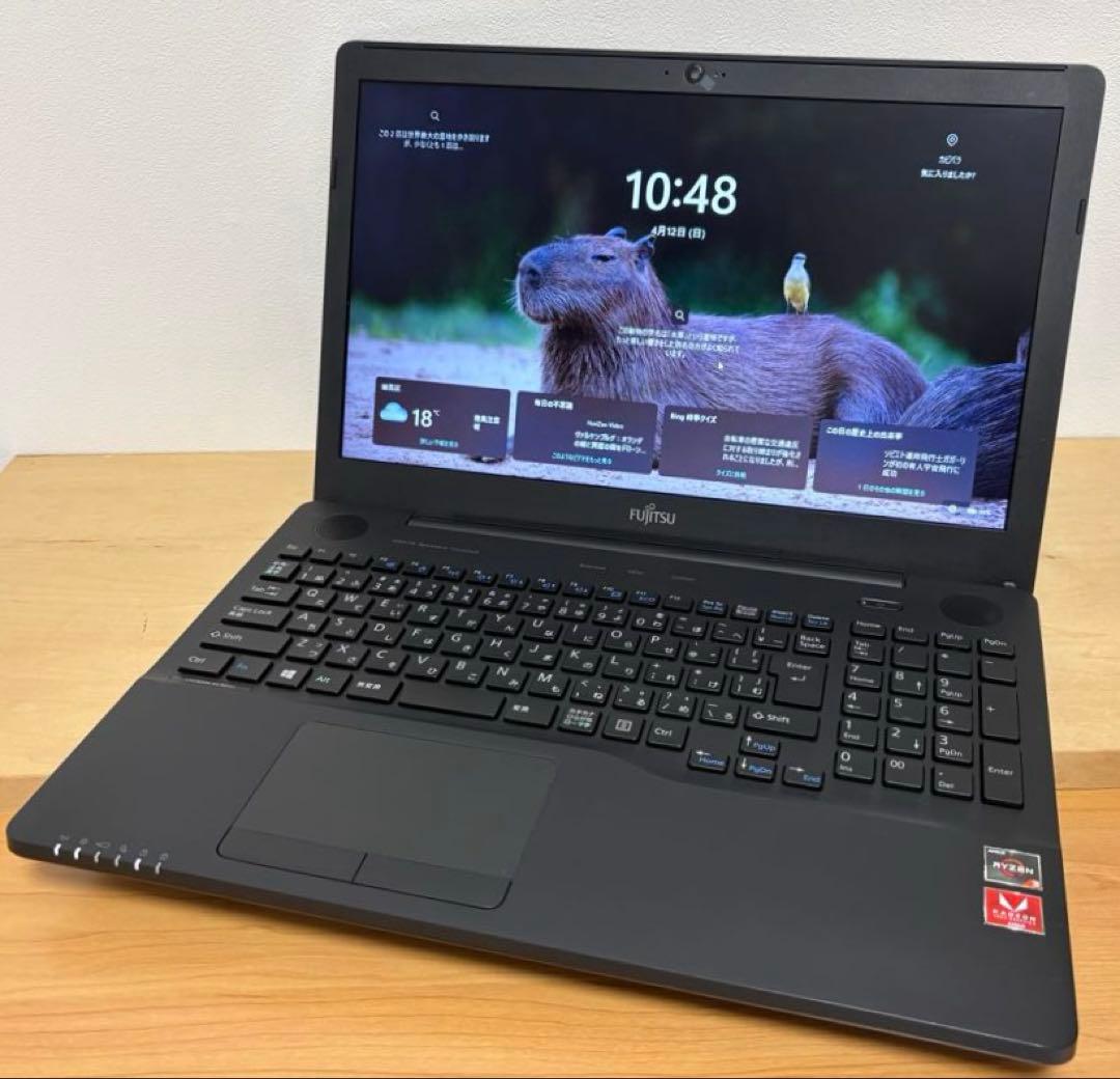 Fujitsu Windows Notebook Body Lifebook Ah43(Ryzen3/8G/128G/Office)