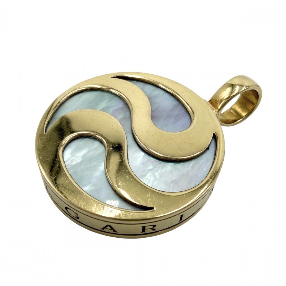 Bvlgari Necklace 18 Yg Au750 K18 30.5G