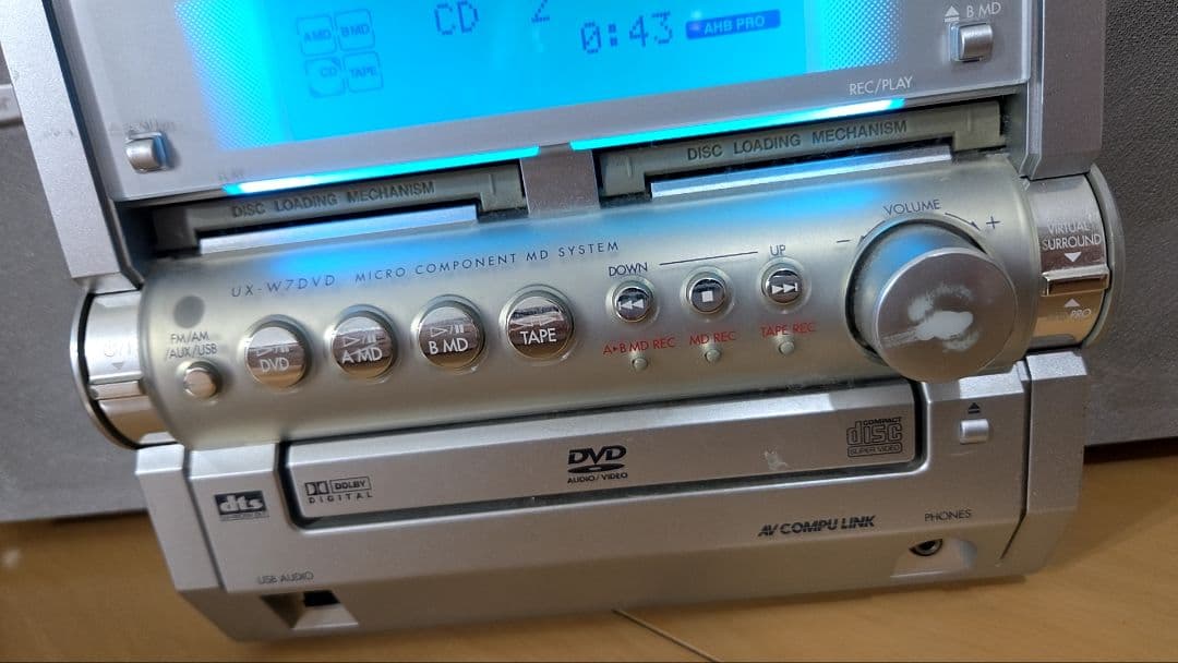 Victor Mini Component Systems Ux-W7Dvd