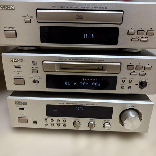 Denon Mini Component Systems F100 Dra-F100 Dmd-F100