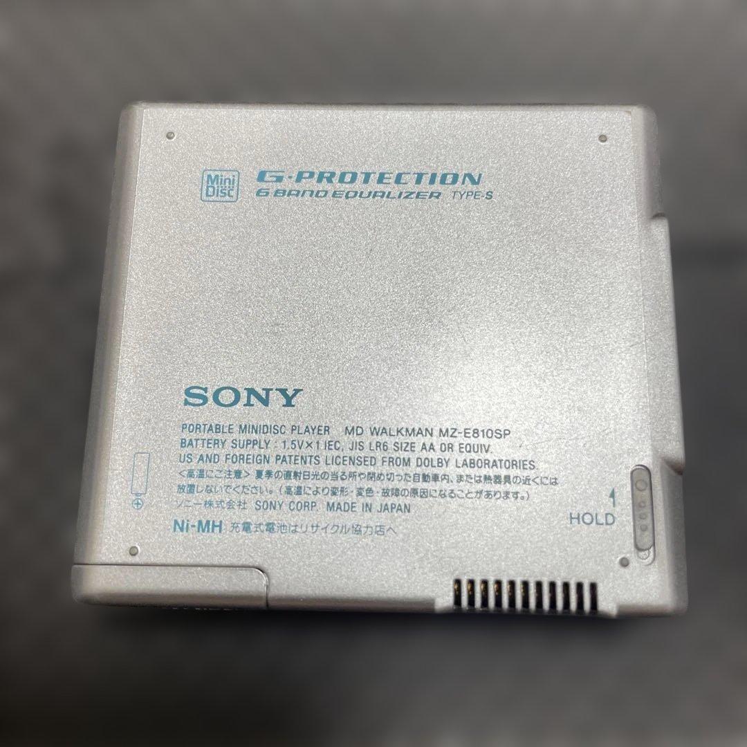 Sony Portable Md Players Mz-E810Sp Rm-Mc 33El
