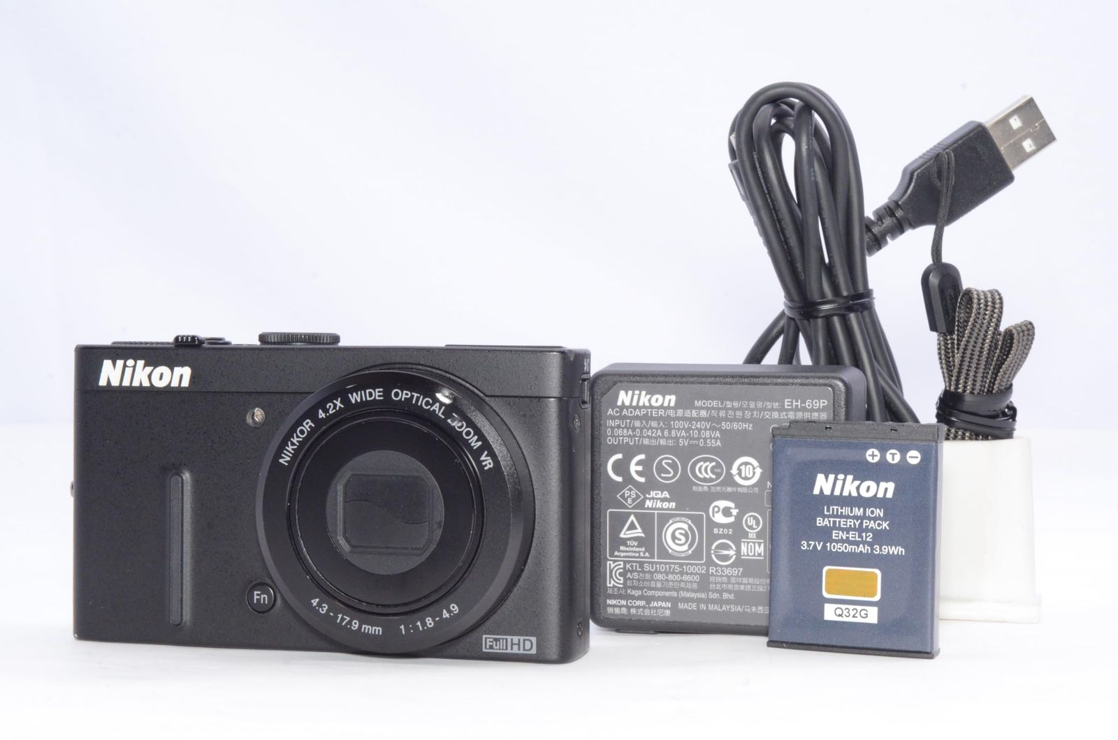 Nikon Compact Digital Camera Coolpix P310 P310Bk