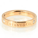 Tiffany Ring Tiffany&Co. T&Co. K18Pg 3P 7.5 Ok
