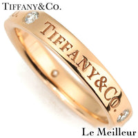 Tiffany Ring Tiffany&Co. T&Co. K18Pg 3P 7.5 Ok