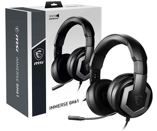 Gaming Headphone Headset Msi Immerse Gh61 Onkyo