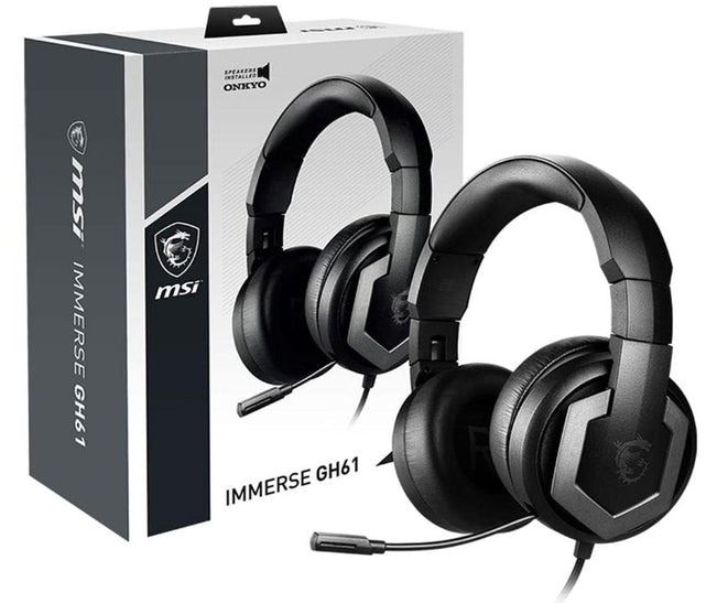 Gaming Headphone Headset Msi Immerse Gh61 Onkyo