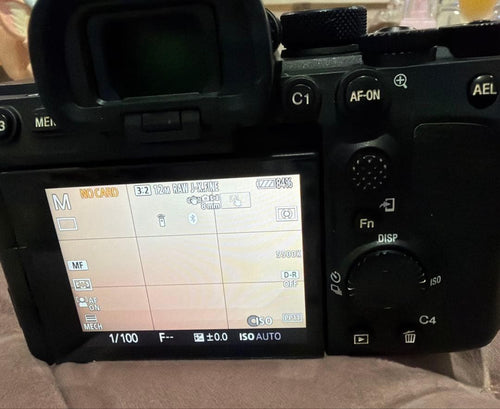 Sony Mirrorless Interchangeable Lens Cameras 7Siii Ilce-7Sm3 3639 7S3