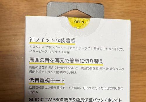 Wireless Earphone Glidic Tw-5300
