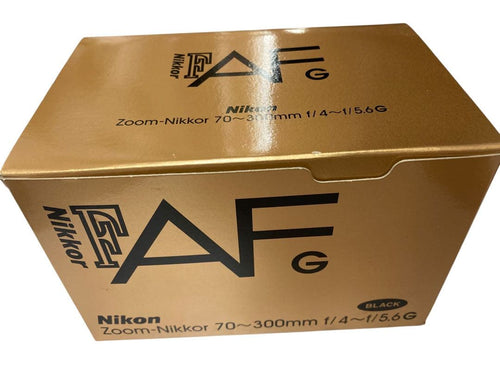Nikon Zoom Lenses Af Zoom-Nikkor 70-300Mm F/4-5.6G
