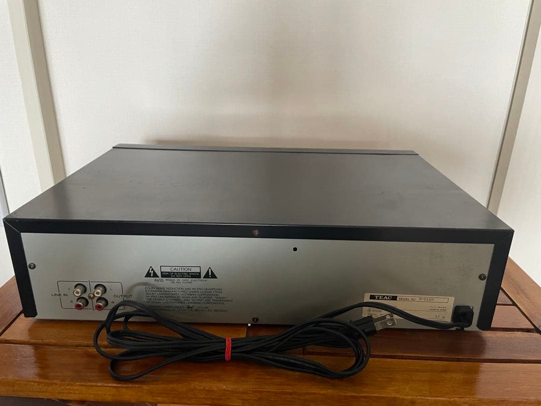 Teac Cd, Md Cassette Decks R-616X