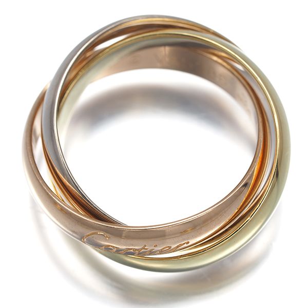 Cartier Ring 45 K18Yg/Wg/Pg #190745