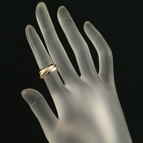 Cartier Ring 45 K18Yg/Wg/Pg #190745