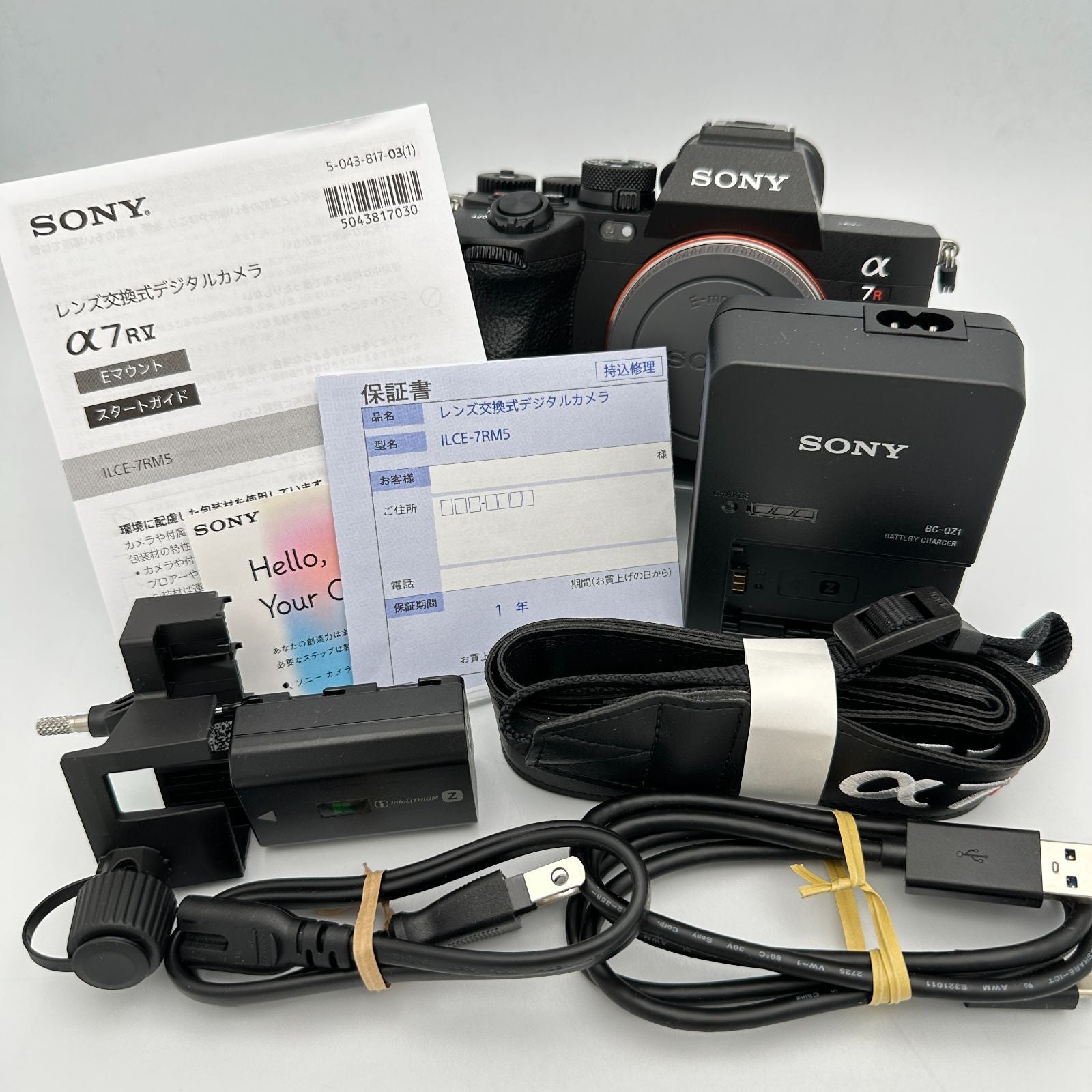 Sony Mirrorless Interchangeable Lips 7R V Ilce-7Rm5