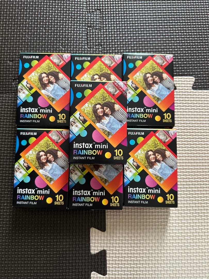 Fujifilm Instant Film Instax Mini Rainbow 7