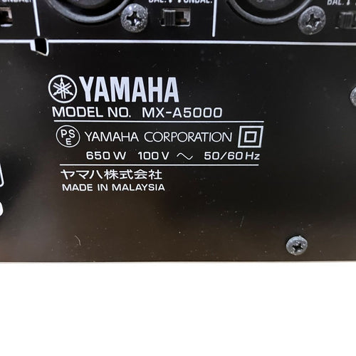 Amplifier Yamaha Aventage Mx-A5000 2656090,2656090