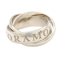 Cartier Ring K18Wg Used A