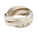 Cartier Ring K18Wg Used A
