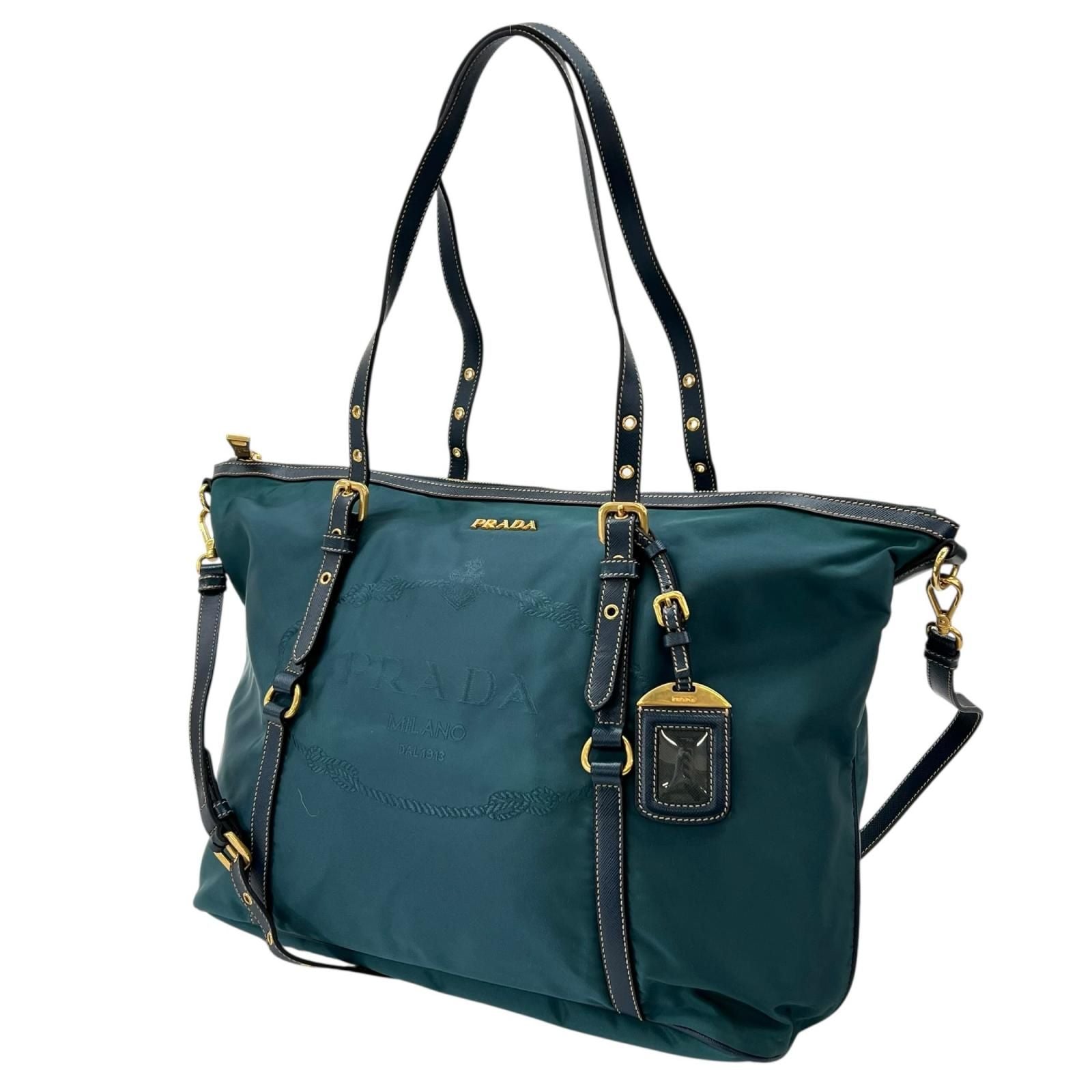 Prada Tote Bag Tessuto Saffiano Br4253