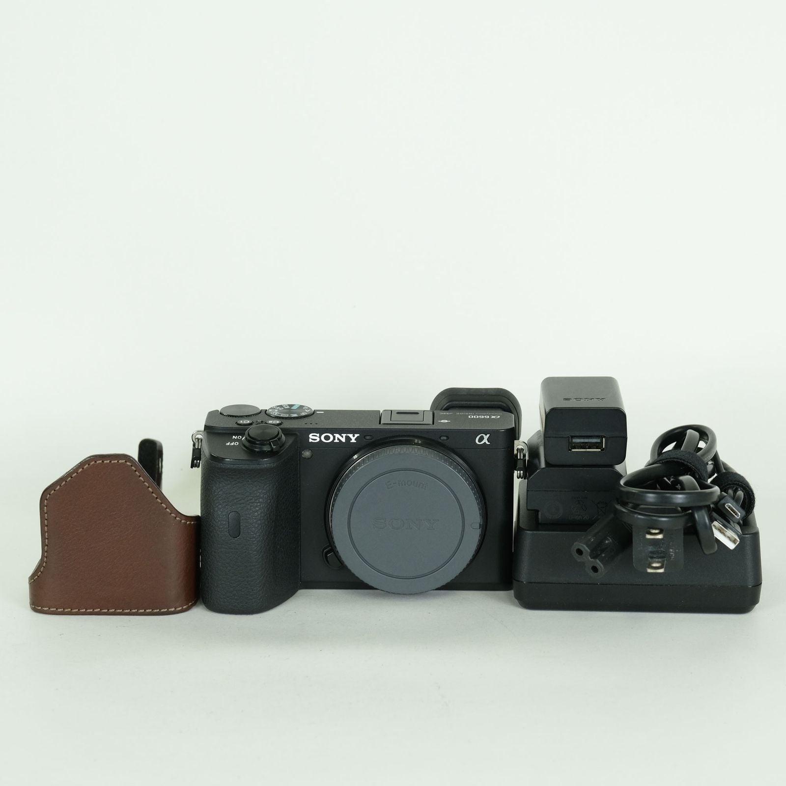 Sony Mirrorless Interchangeable Lips 6,011 6600 Ilce-6600 E
