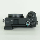 Sony Mirrorless Interchangeable Lips 6,011 6600 Ilce-6600 E
