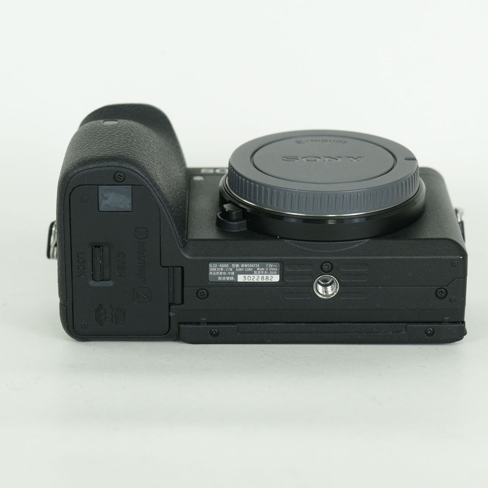 Sony Mirrorless Interchangeable Lips 6,011 6600 Ilce-6600 E