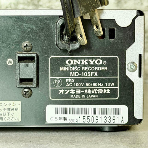 Onkyo Cd, Md Cassette Decks Md-105Fx