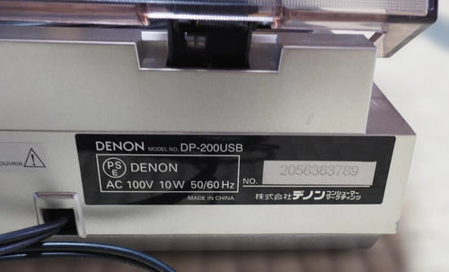 Denon Record Players (Turntables) Dp-200Usb