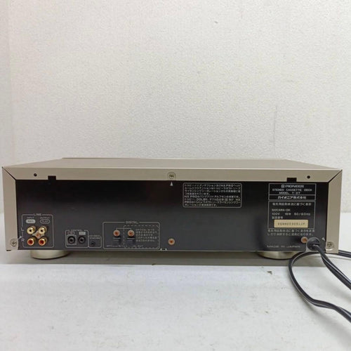 Pioneer Cd, Md Cassette Decks T-D7