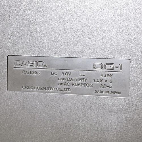 Casio Other Dg-1