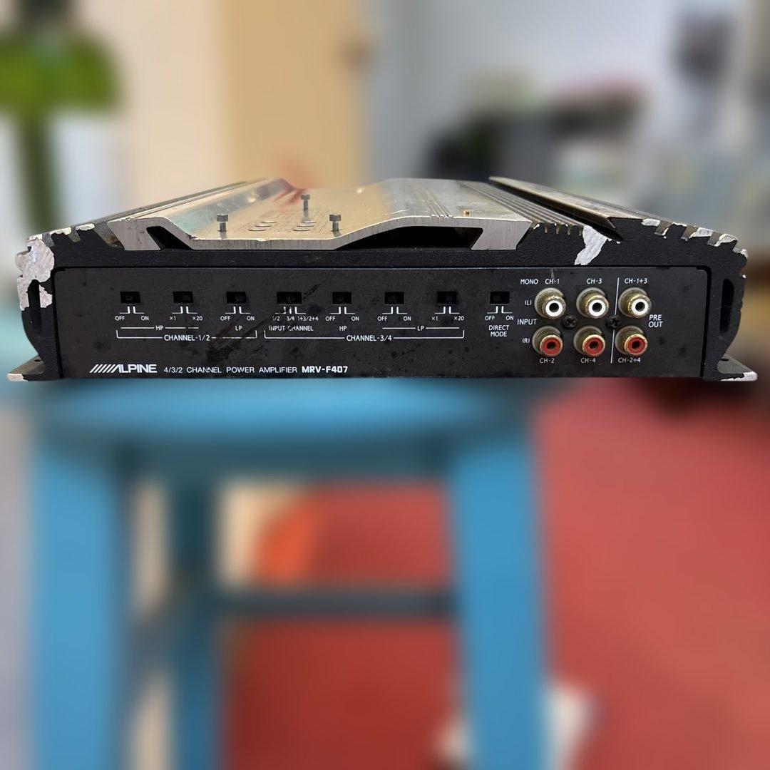 Alpine Amplifiers Mrv-F407 4/3/2Ch