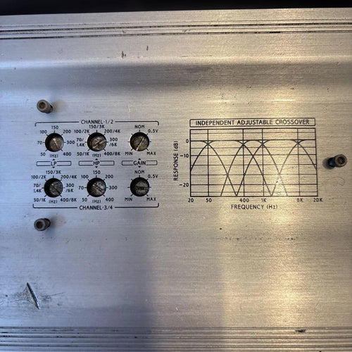 Alpine Amplifiers Mrv-F407 4/3/2Ch