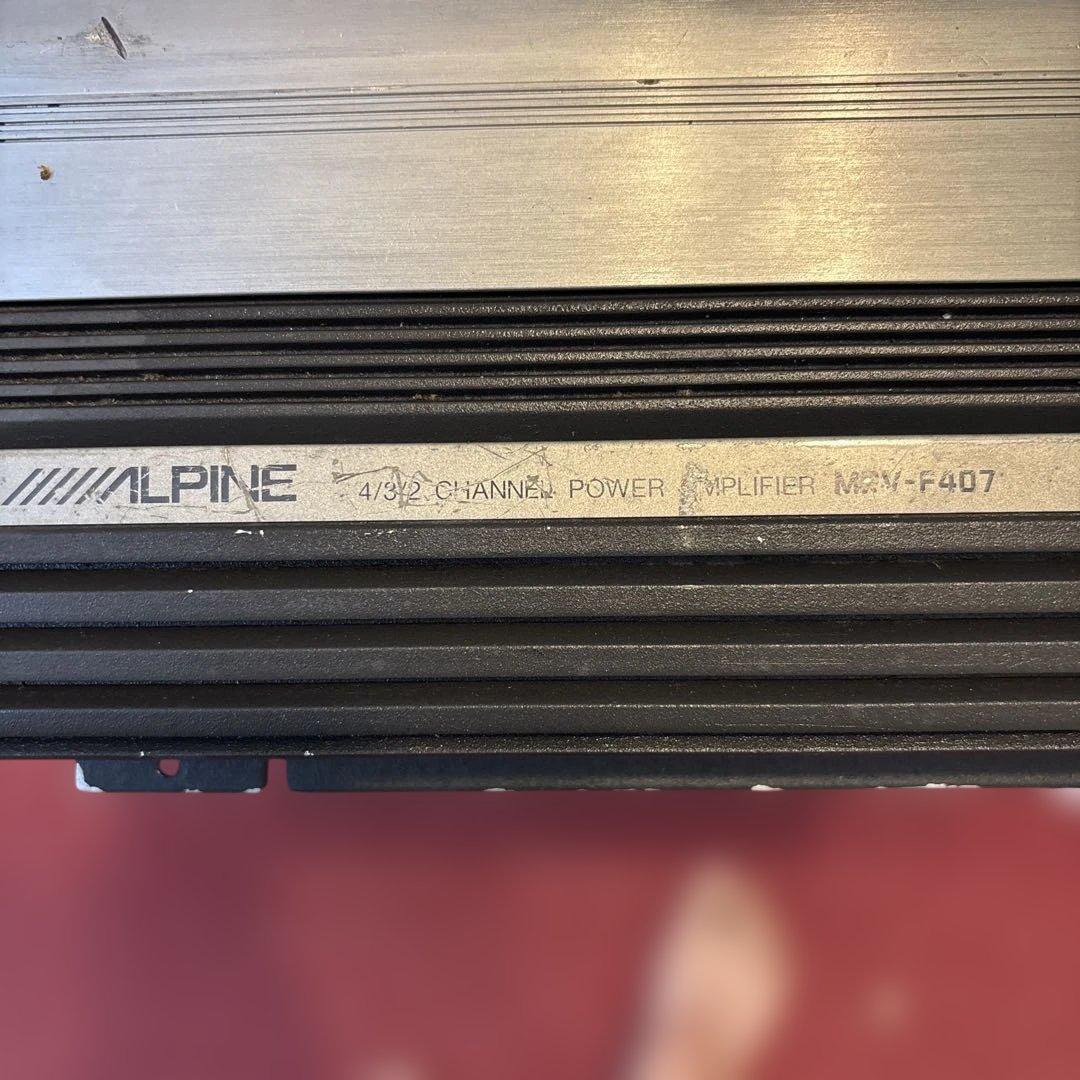 Alpine Amplifiers Mrv-F407 4/3/2Ch