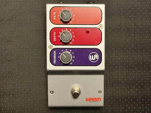 Guitar Effector Warm Audio Mutation Phaser Ii