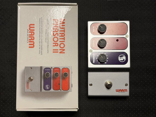 Guitar Effector Warm Audio Mutation Phaser Ii