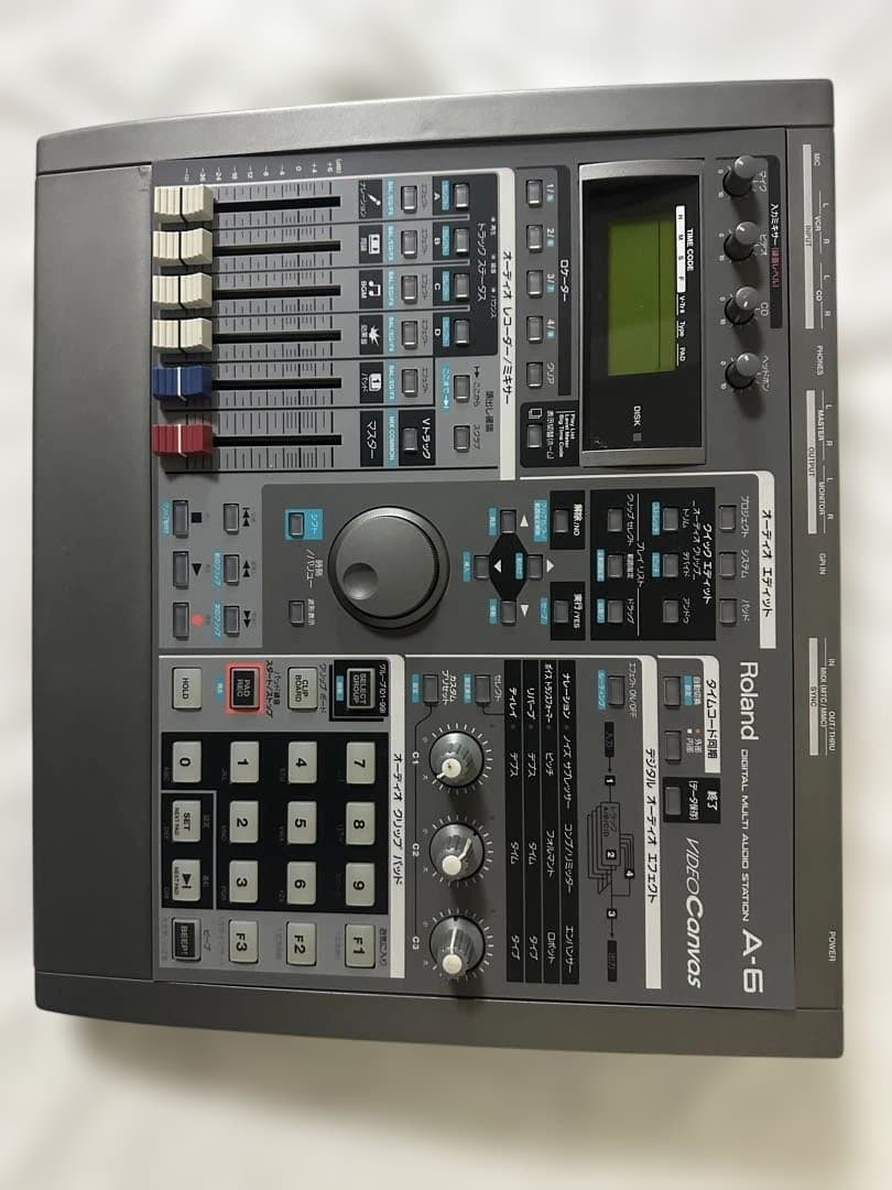 Roland Expansion Pad Sampler Effector A-6 Video Canvas Dj