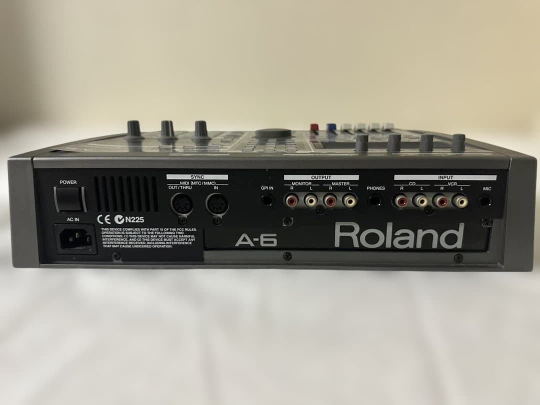 Roland Expansion Pad Sampler Effector A-6 Video Canvas Dj