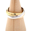 Cartier Ring 50 750 K18 Mm 3 Yg Wg Pg Rg 4752